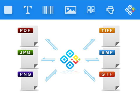 可變數據打印軟件多種圖片類型導入導出支持
